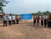 Lộc Ninh: khởi công xây dựng 01 nhà tình thương nhân Ngày Người khuyết tật Việt Nam 18/4