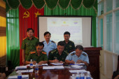 Lãnh đạo ba lực lượng ký kết chương trình phối hợp đấu tranh tội phạm về ma túy trên khu vực biên giới, các cửa khẩu và các khu công nghiệp