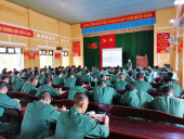 Cán bộ, đoàn viên Tiểu đoàn HL-CĐ tích cực học tập, nâng cao trình độ