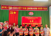 Hội đồng nghĩa vụ Quân sự xã Lộc Hưng  tổ chức Lễ phát lệnh gọi công dân nhập ngũ năm 2025