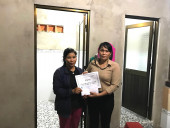 Hội Liên hiệp Phụ nữ Lộc Thiện  tặng 2 công trình phúc lợi cho hội viên nghèo