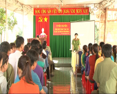 Hội nghị tuyên truyền phòng chống tội phạm, tệ nạn xã hội và trật tự an toàn giao thông đường bộ cho lãnh đạo, công nhân lao động tại Nông trường I