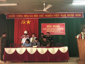 Lộc Thiện tổ chức hội nghị tổng kết nhiệm vụ quốc phòng an ninh năm 2017