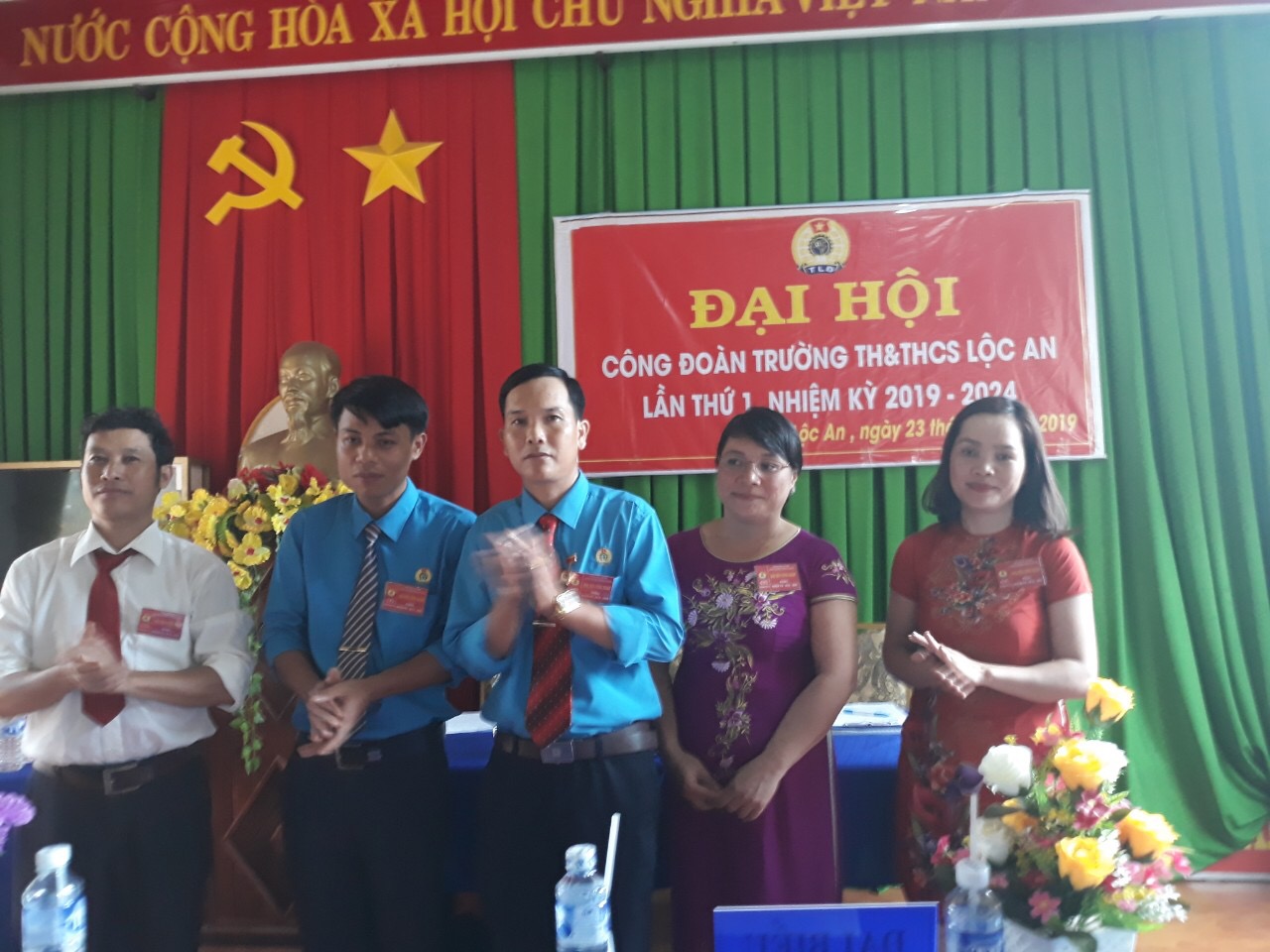 Trường Tiểu học và Trung học cơ sở Lộc An tổ chức Đại hội Công đoàn cơ sở khóa I, nhiệm kỳ 2019-2024