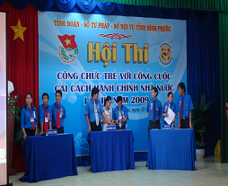 Hội thi “Công chức trẻ với công cuộc cải cách hành chính”