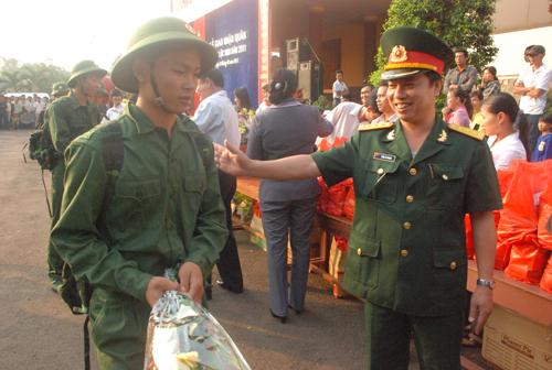 Kết quả tuyển chọn, gọi công dân nhập ngũ năm 2011