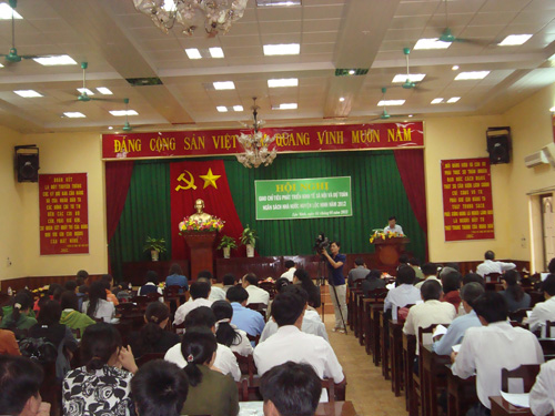 Chương trình công tác năm 2012 của UBND huyện