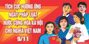 Hưởng ứng Ngày Pháp luật Việt Nam 9/11