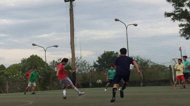 Giao hữu Bóng đá giữa Viện kiểm sát nhân dân huyện Lộc Ninh   và Ngân hàng NN-PTNT Việt Nam chi nhánh huyện Lộc Ninh